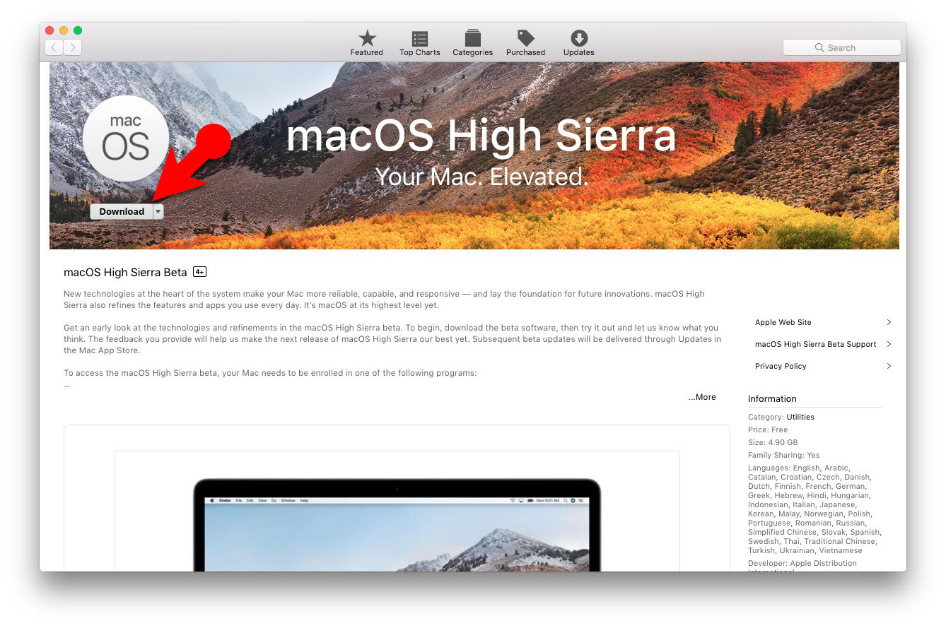 Download Mac Os X Sierra Installer